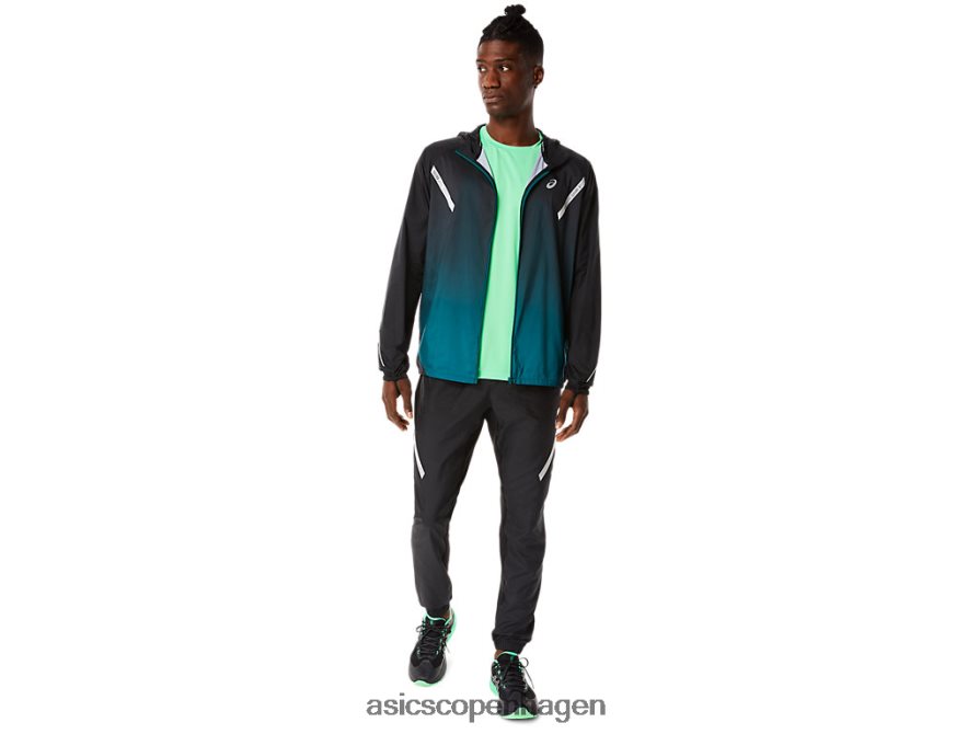 Asics lite-show jakke performance sort/fløjlsfyr Z206F6832