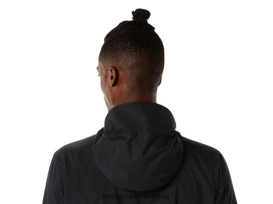 Asics lite-show jakke performance sort/fløjlsfyr Z206F6832