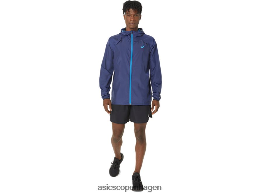 Asics lite-show mesh jakke peacoat Z206F6137