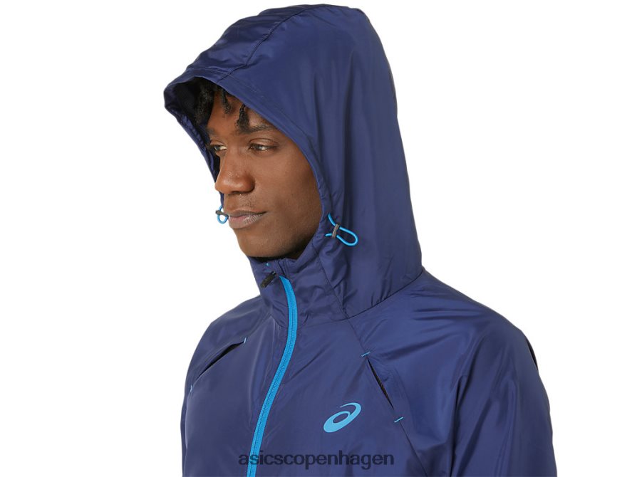 Asics lite-show mesh jakke peacoat Z206F6137