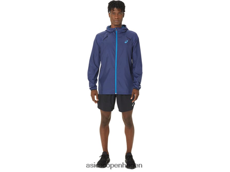 Asics lite-show mesh jakke peacoat Z206F6137