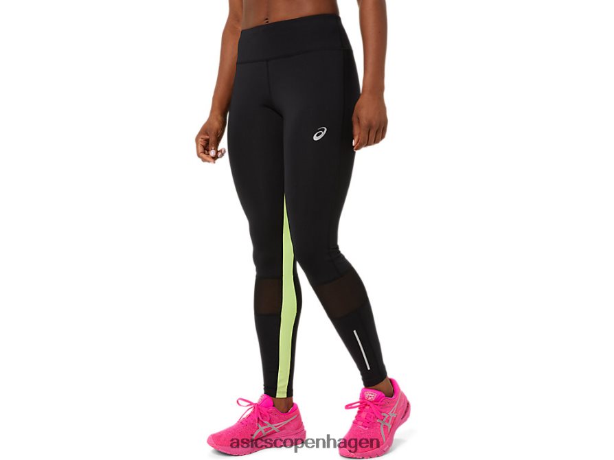 Asics lite-show stramt ydeevne sort/limegrøn Z206F63484