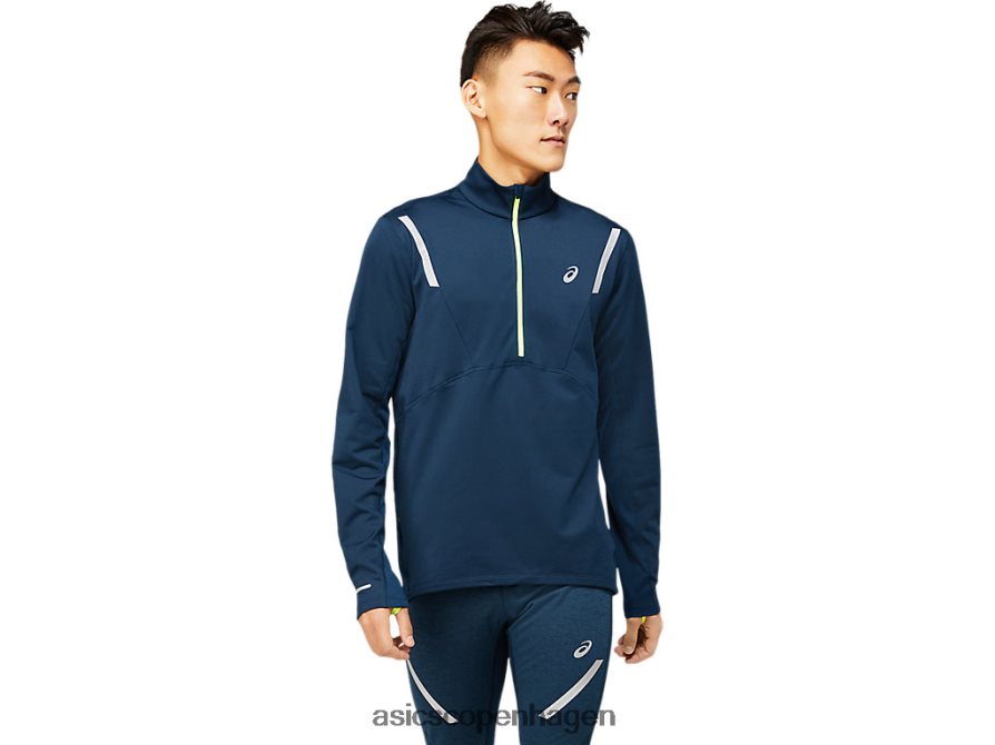 Asics lite-show vinter 1/2 lynlås top fransk blå Z206F61649