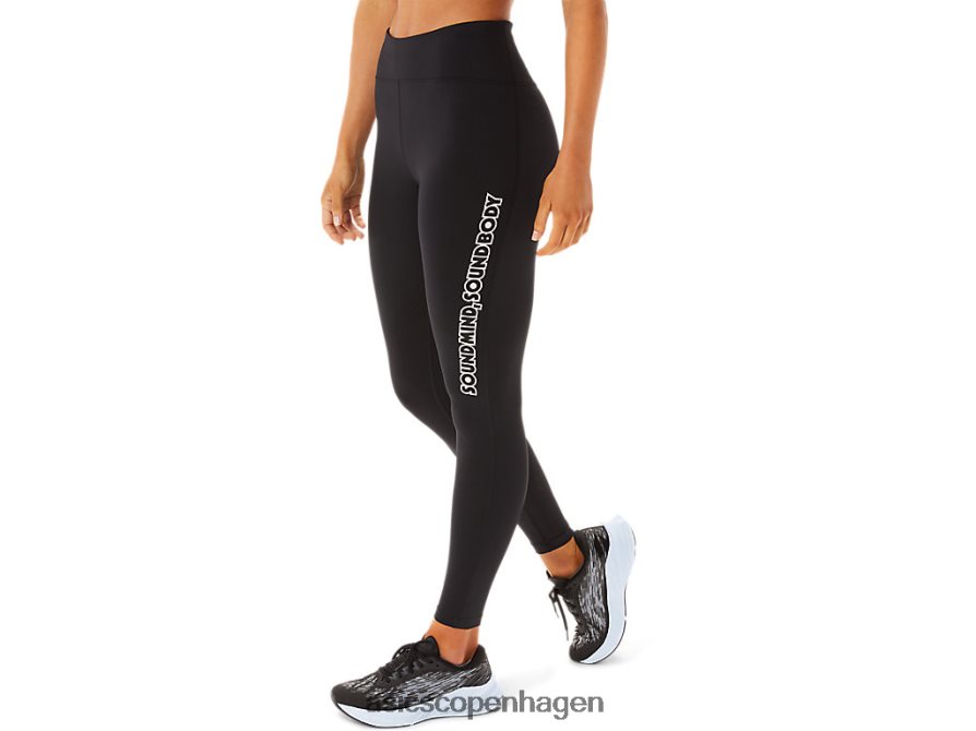 Asics logo grafik stram ydeevne sort/røggrå Z206F62925