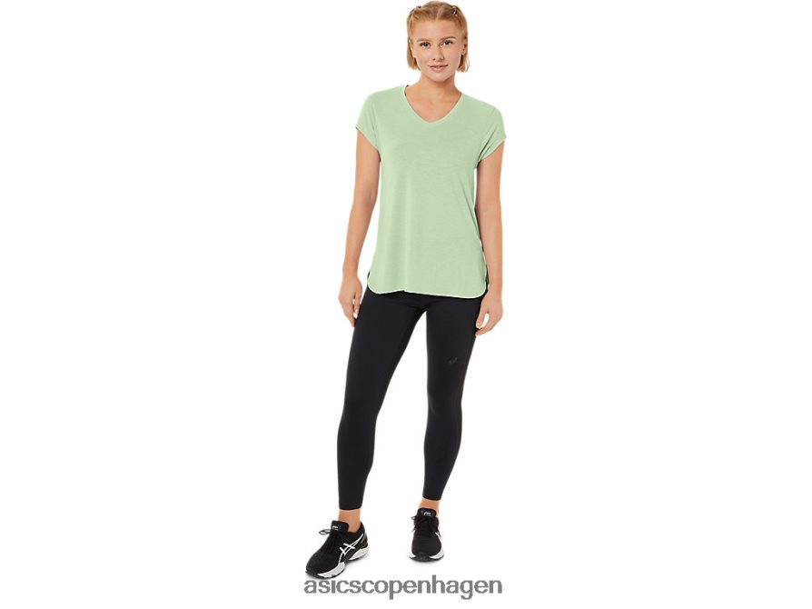Asics lyng vneck top hviske grøn lyng Z206F62292