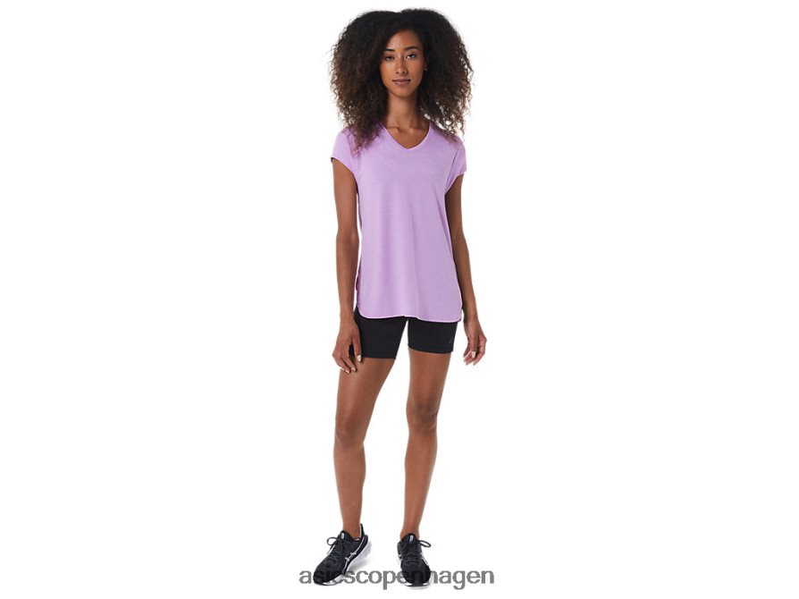 Asics lyng vneck top lavendel glød lyng Z206F63046