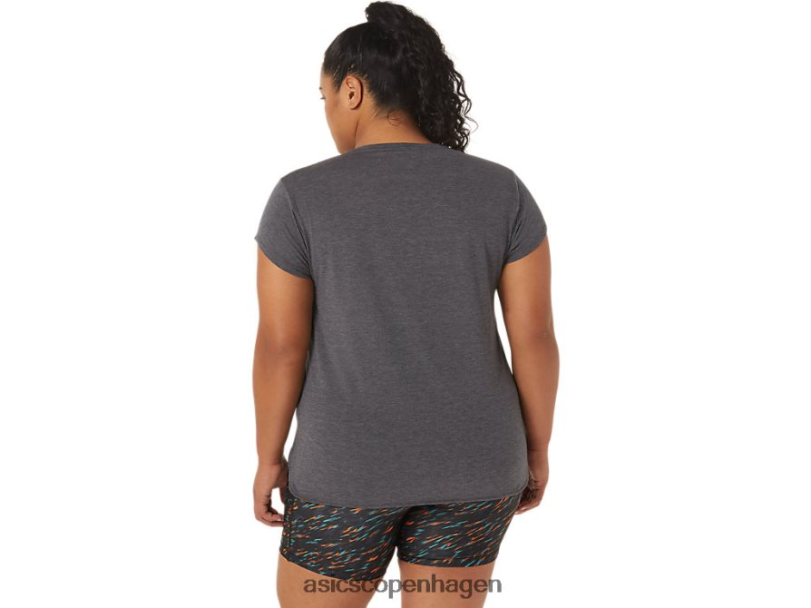 Asics lyng vneck top mørkegrå lyng Z206F64092