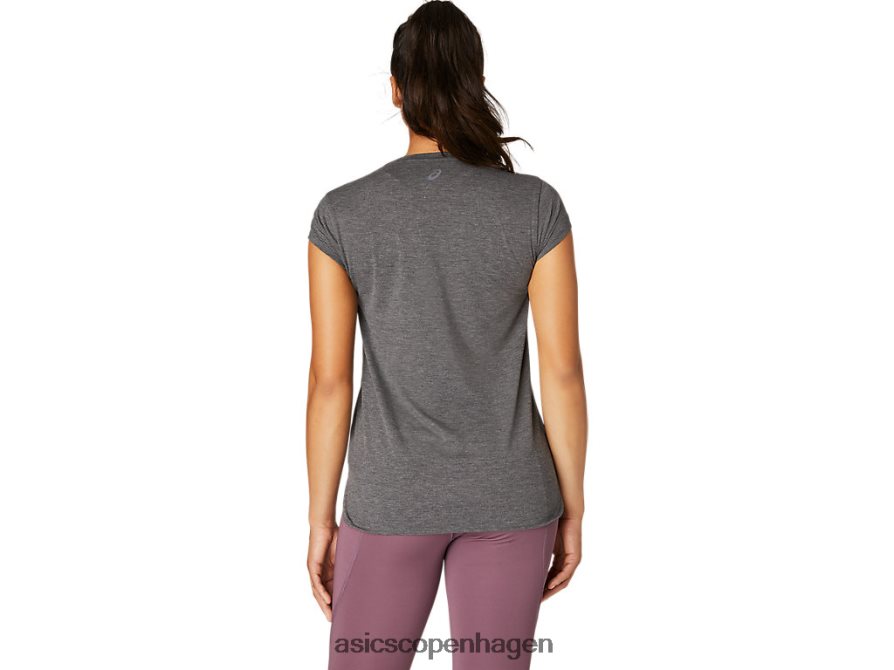 Asics lyng vneck top mørkegrå lyng Z206F64092