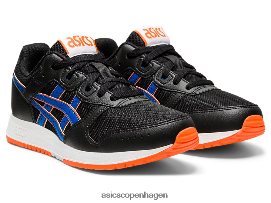 Asics lyte klassisk folkeskole sort/tunblå Z206F64447