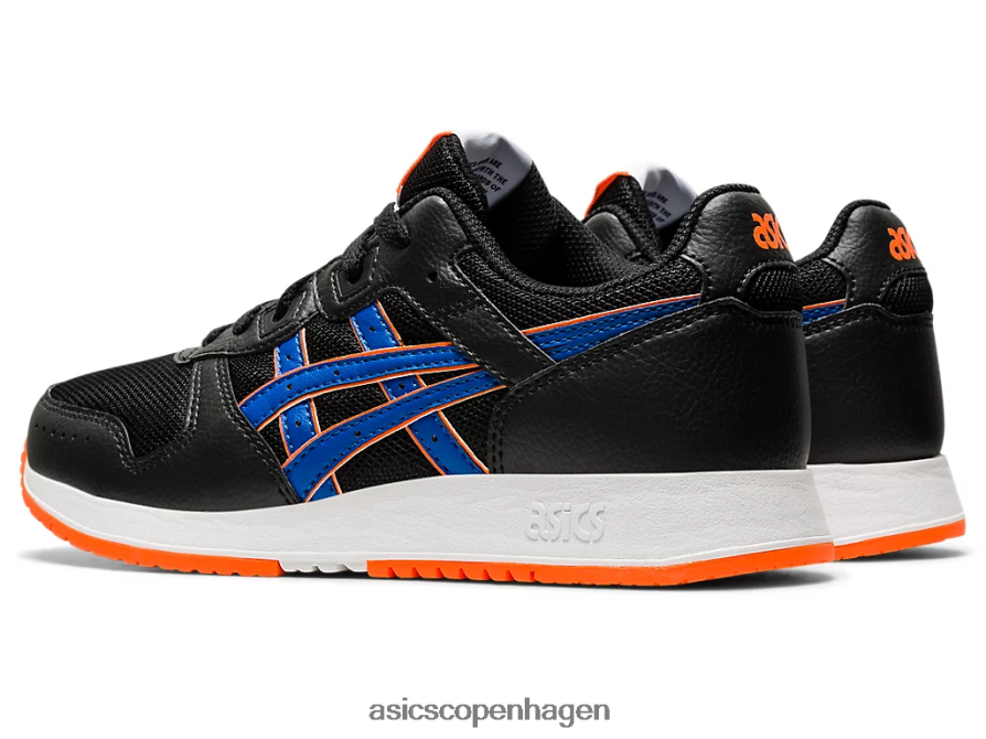 Asics lyte klassisk folkeskole sort/tunblå Z206F64447