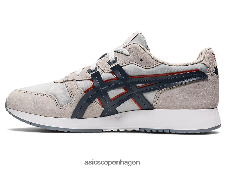 Asics lyte klassisk gletsjergrå/rød ler Z206F61335
