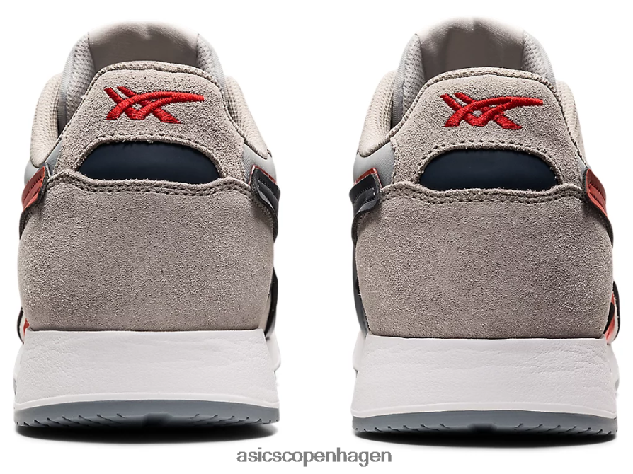 Asics lyte klassisk gletsjergrå/rød ler Z206F61335