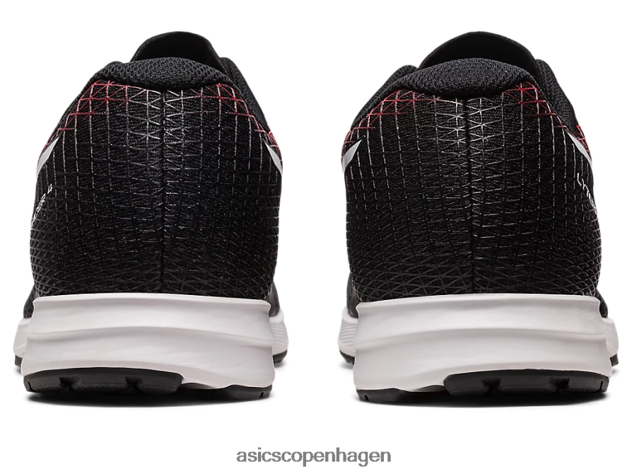 Asics lyteracer 4 sort/klassisk rød Z206F6106