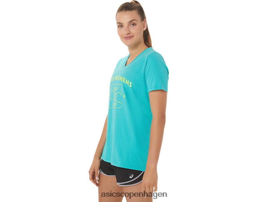 Asics løb klub v-hals havglas Z206F62989