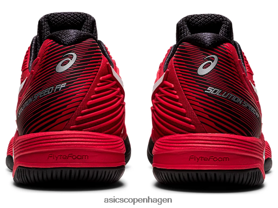 Asics løsningshastighed ff 2 elektrisk rød/hvid Z206F61660