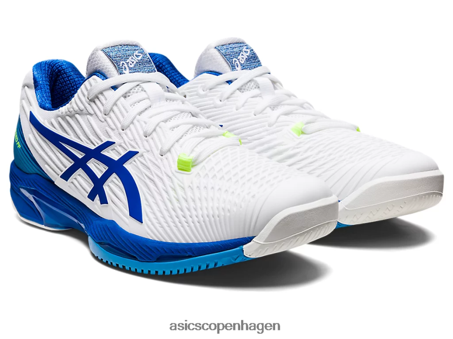 Asics løsningshastighed ff 2 hvid/tunblå Z206F61002
