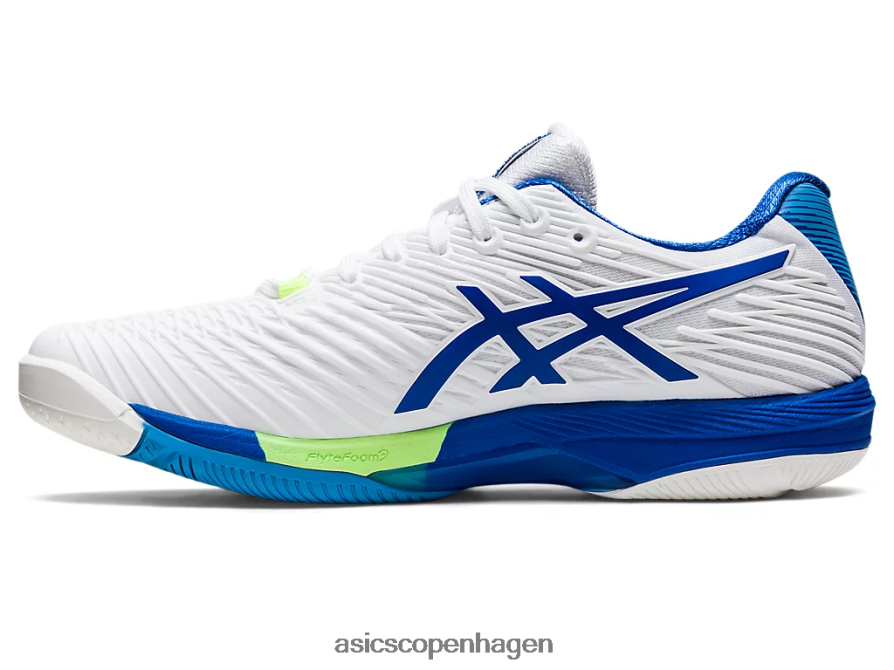 Asics løsningshastighed ff 2 hvid/tunblå Z206F61002