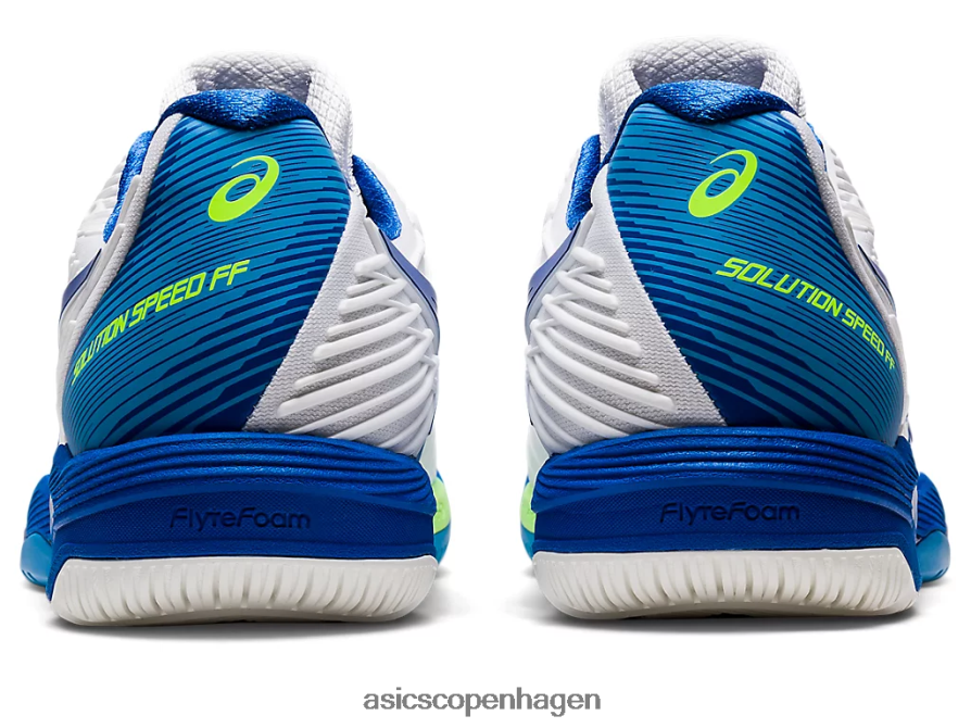 Asics løsningshastighed ff 2 hvid/tunblå Z206F61002