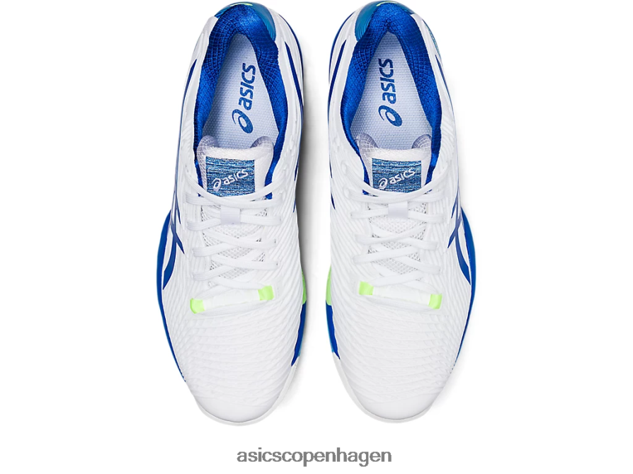 Asics løsningshastighed ff 2 hvid/tunblå Z206F61002