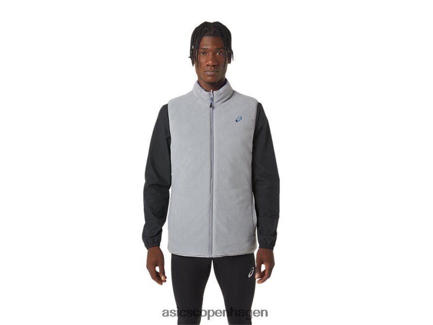 Asics m omvendt ins vest azurblå/pladesten Z206F6888