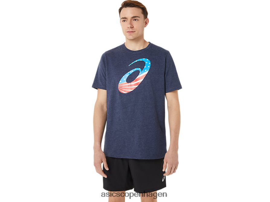 Asics m spiral en stjerner og striber ærtelyng Z206F61257