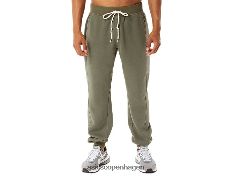 Asics m søndag sana fleece jogger kappe grøn Z206F6868