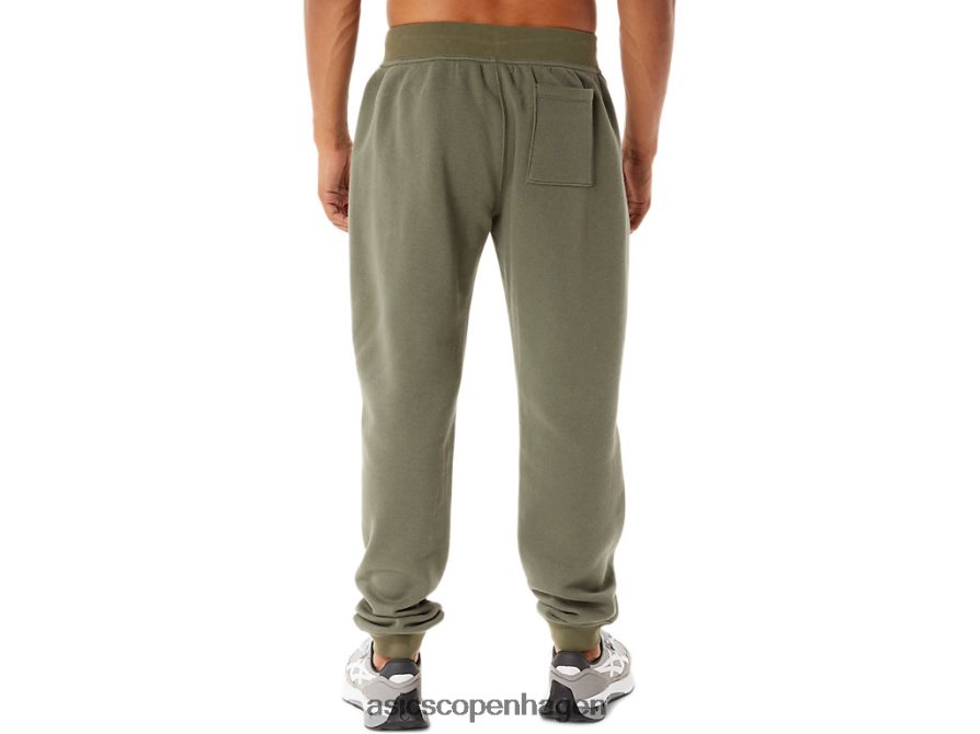 Asics m søndag sana fleece jogger kappe grøn Z206F6868