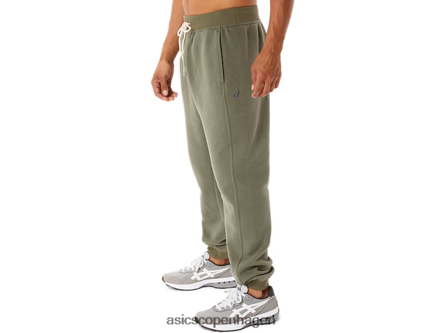 Asics m søndag sana fleece jogger kappe grøn Z206F6868