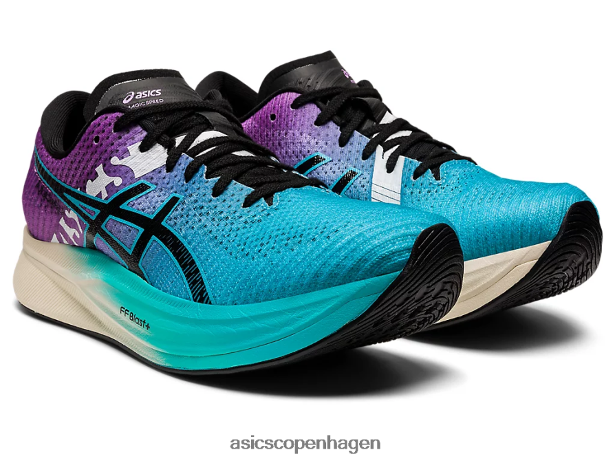 Asics magic speed 2 ekiden akvarium/sort Z206F62775