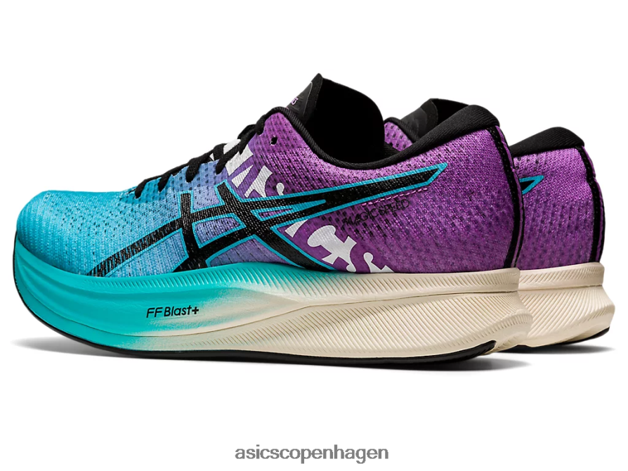 Asics magic speed 2 ekiden akvarium/sort Z206F62775