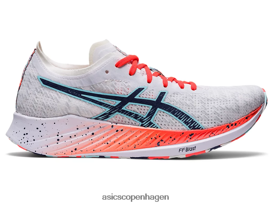 Asics magisk hastighed hvid/tordenblå Z206F63741