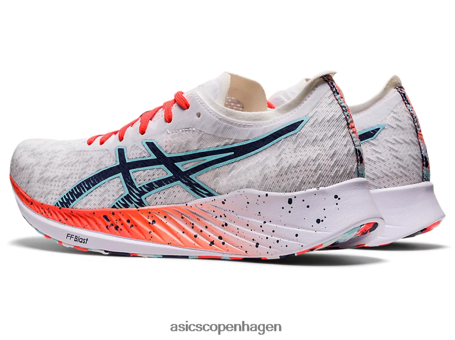 Asics magisk hastighed hvid/tordenblå Z206F63741