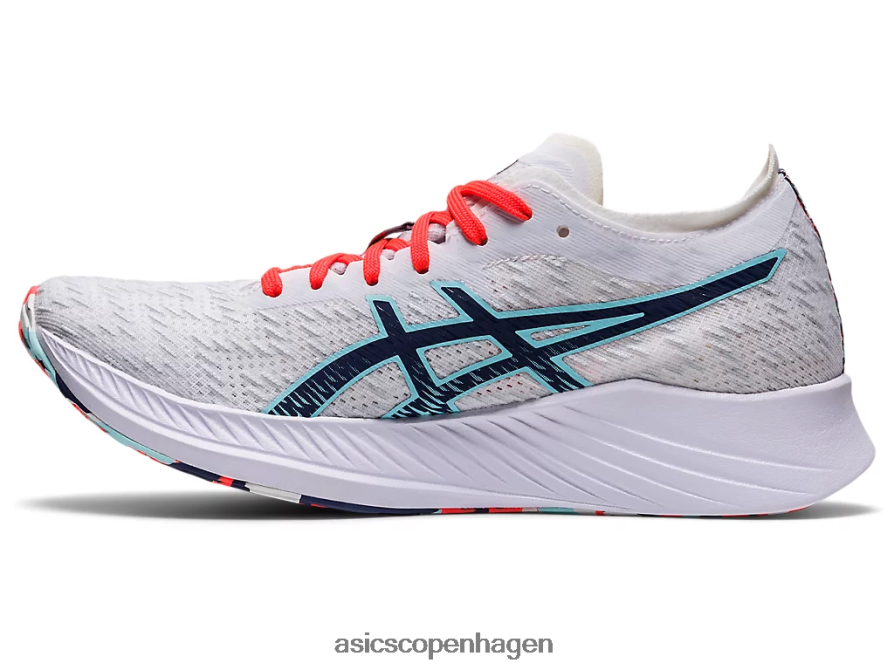 Asics magisk hastighed hvid/tordenblå Z206F63741