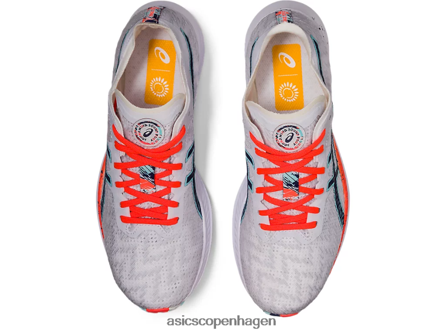 Asics magisk hastighed hvid/tordenblå Z206F63741