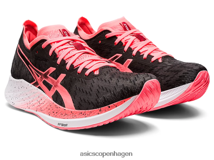 Asics magisk hastighed sort/flammende koral Z206F63649