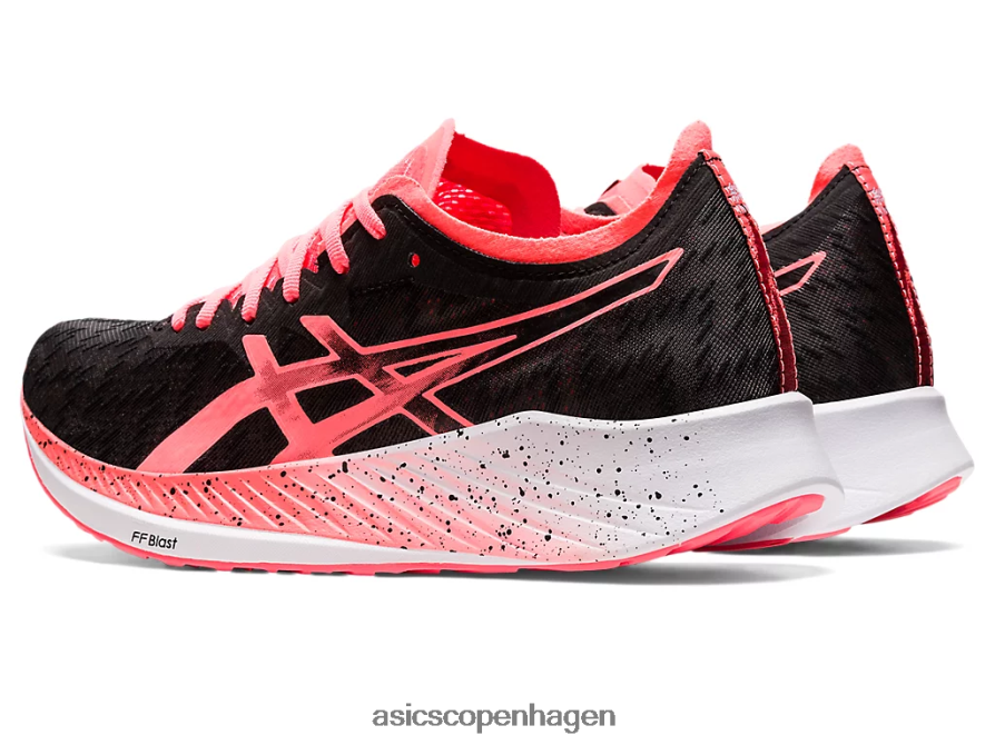 Asics magisk hastighed sort/flammende koral Z206F63649