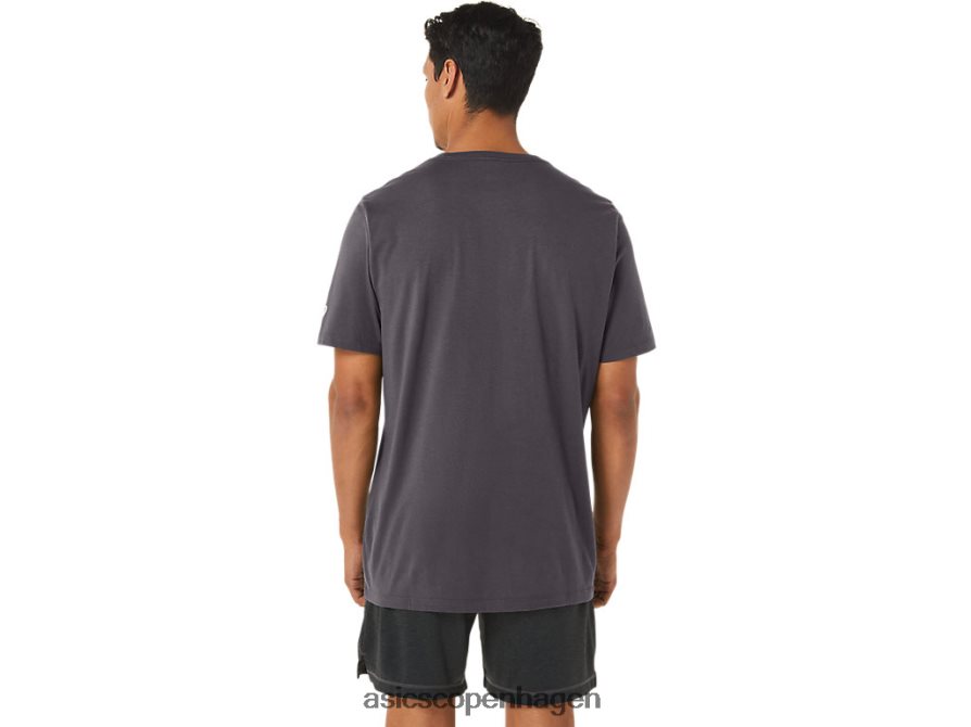 Asics malerpensel kortærmet t-shirt mørkegrå lyng Z206F6158