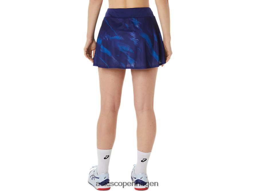 Asics match grafisk skort dykke blå Z206F63064