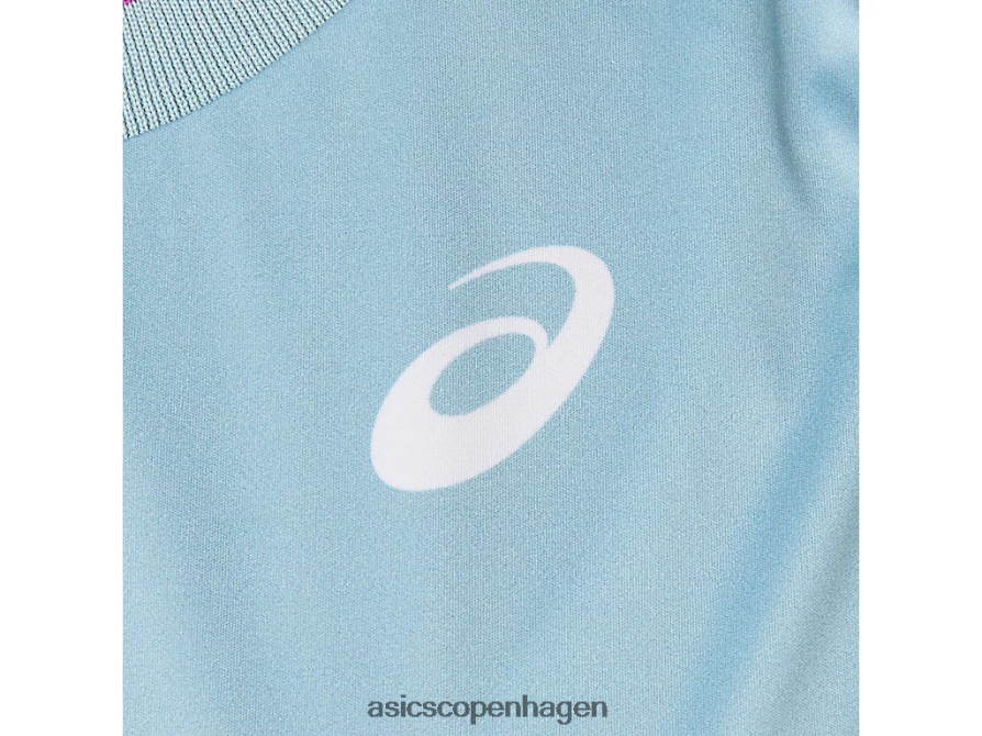 Asics match grafisk tank røg blå Z206F64045