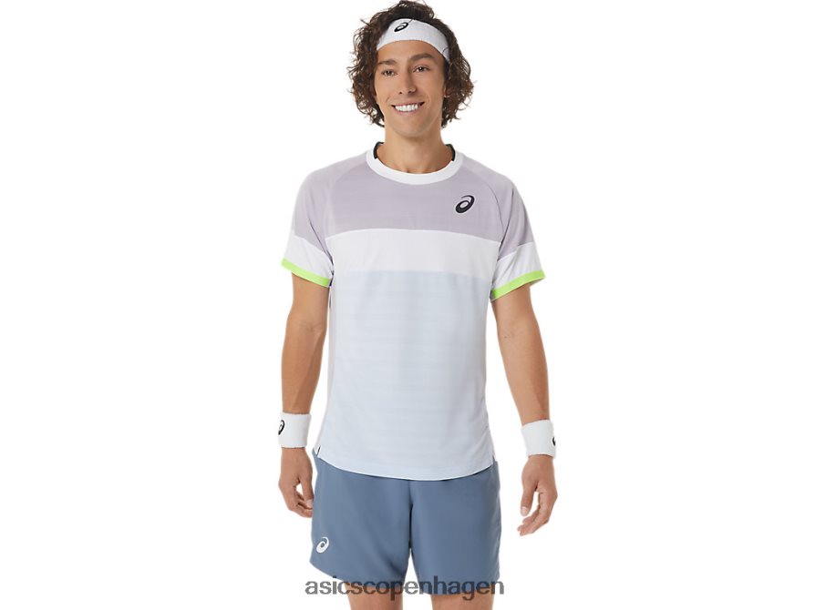 Asics match kortærmet top skumringsviolet/blød himmel Z206F6441