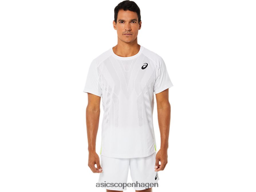 Asics match kortærmet top strålende hvid Z206F61522