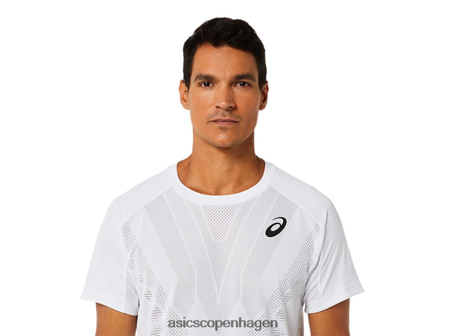 Asics match kortærmet top strålende hvid Z206F61522