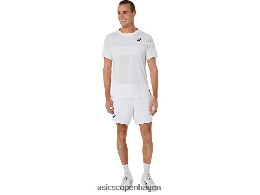 Asics match kortærmet top strålende hvid Z206F6499