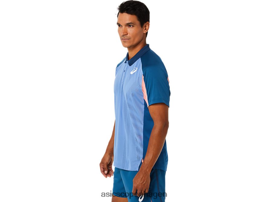 Asics match poloshirt let indigo Z206F61512