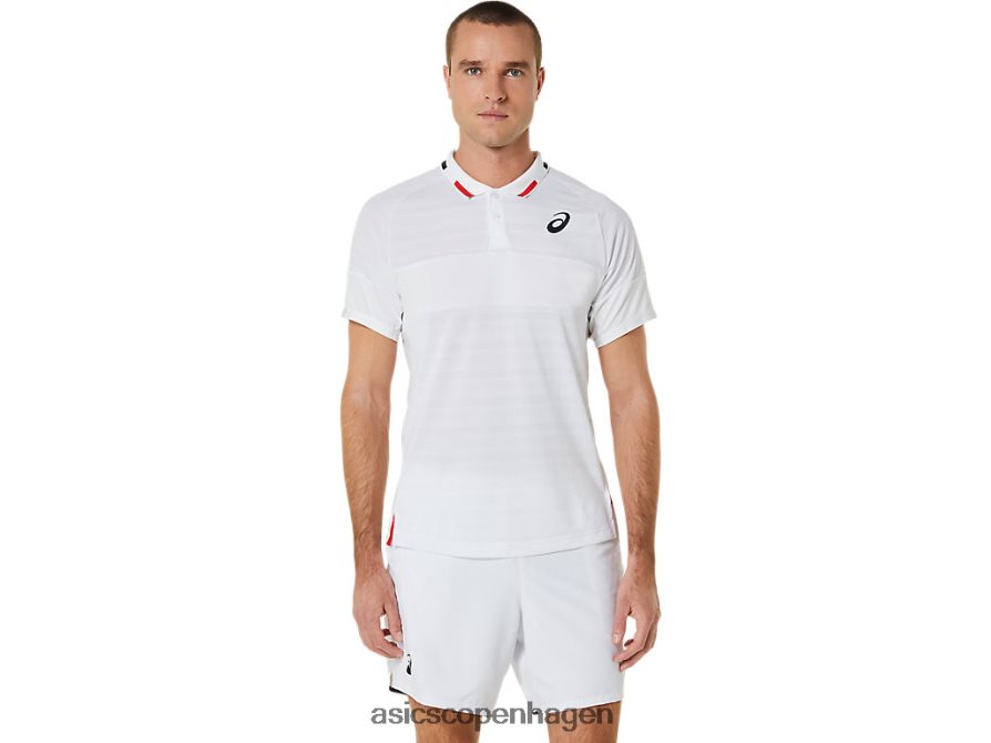 Asics match poloshirt strålende hvid Z206F6324