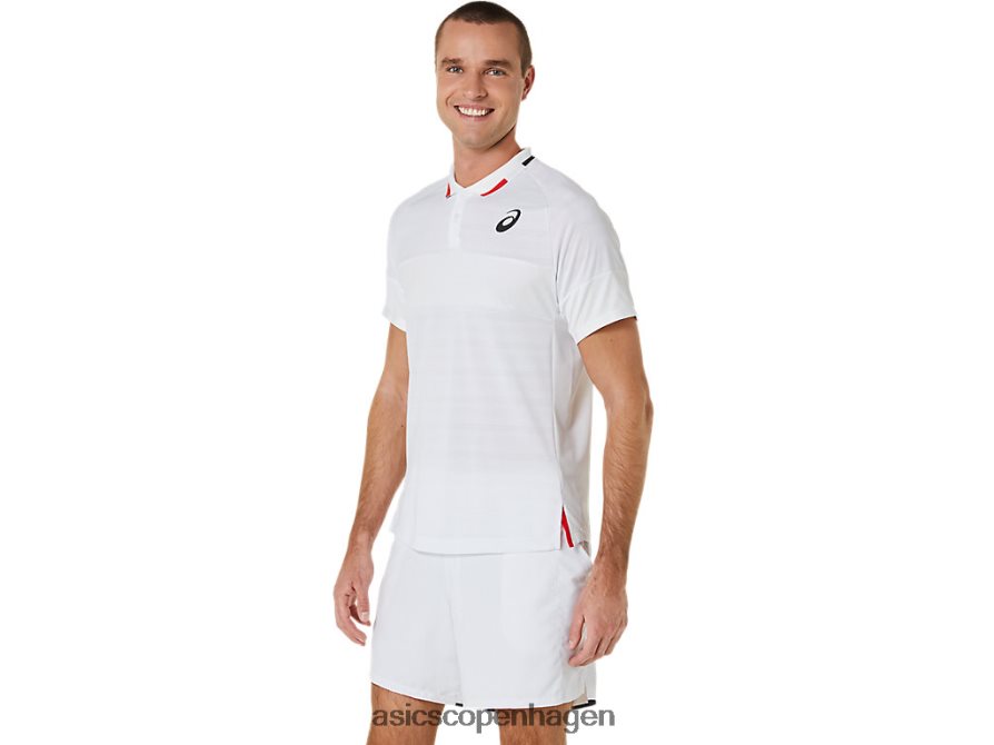 Asics match poloshirt strålende hvid Z206F6324