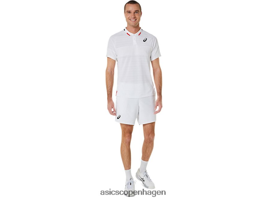 Asics match poloshirt strålende hvid Z206F6324