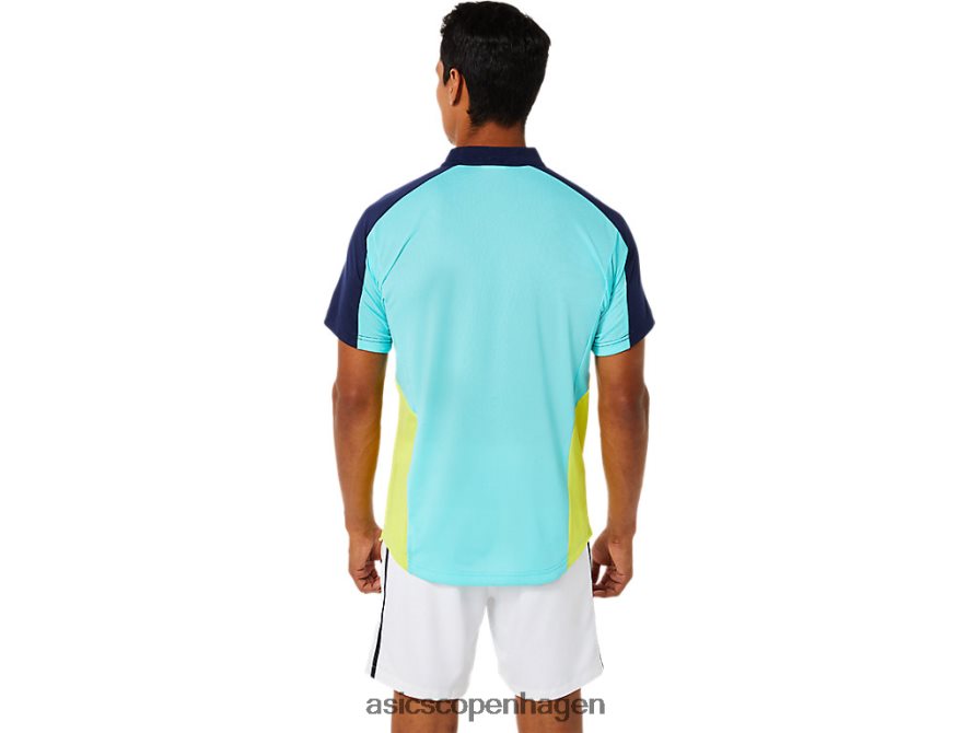 Asics match poloshirt strålende hvid/is mynte Z206F61504