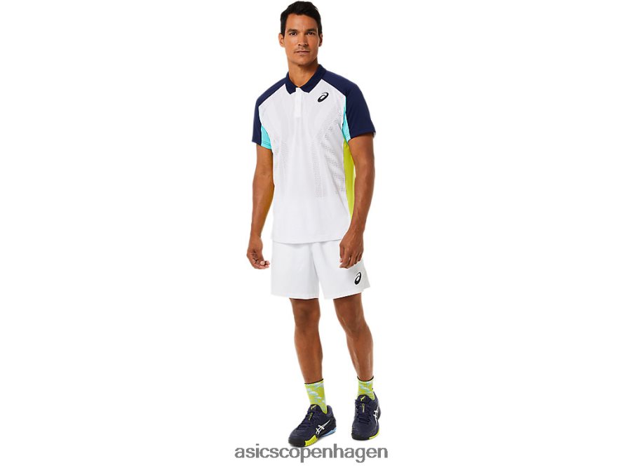 Asics match poloshirt strålende hvid/is mynte Z206F61504