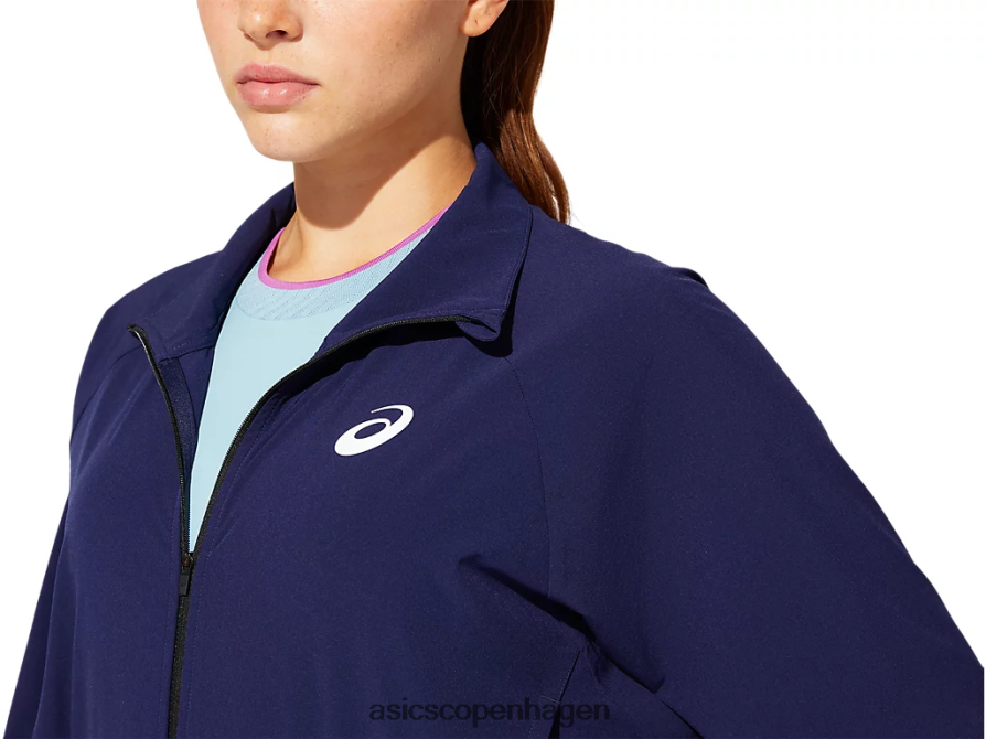 Asics match vævet jakke peacoat Z206F64051